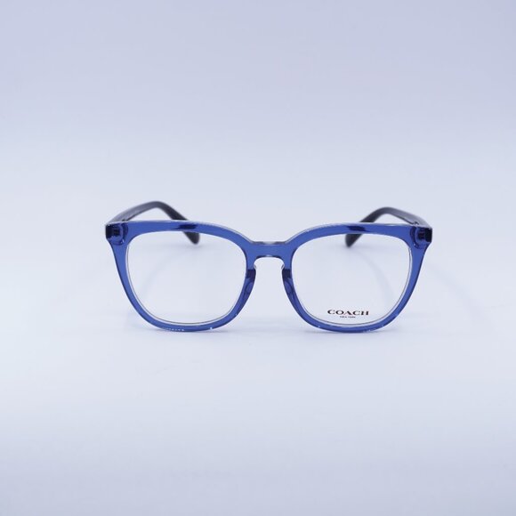 Coach HC6222F 5787 Eyeglasses Blue 53mm Square Frame - Picture 3 of 10